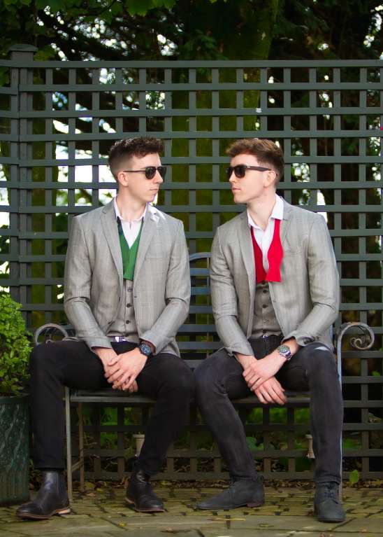 Mike and Matthew Gardiner photographed by Nessa Madden