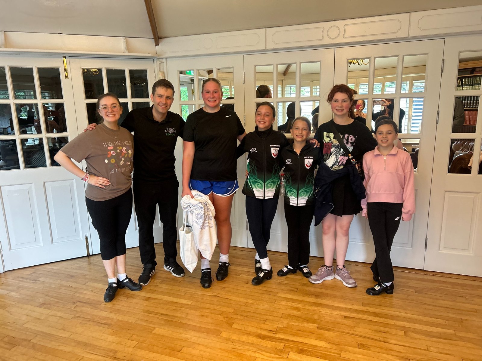 Five-time World Champion David Geaney with the IDM Ireland Tour in Dingle, County Kerry
