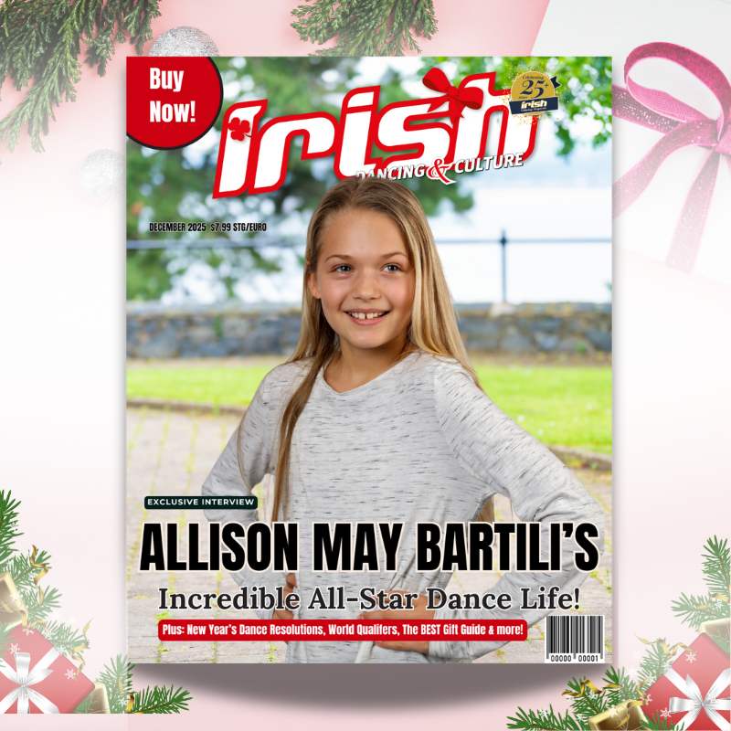 Custom Irish Dancing Magazine Cover – A Gift to Treasure