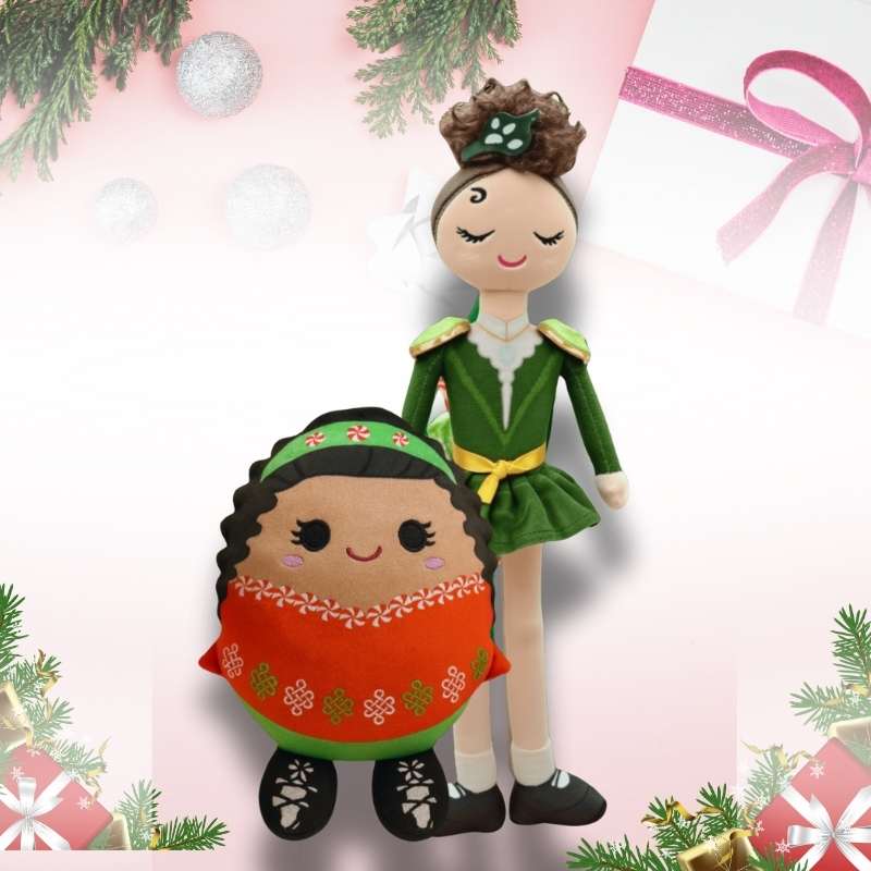 Adorable Dolls and Plushies for Irish Dancers